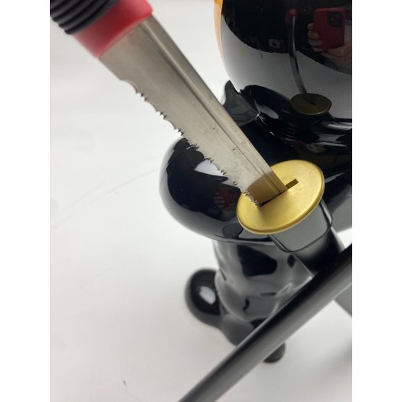 NINJA KITCHEN KNIFE BLOCK HOLDER FIZ (one knife missing) - Picture 6 of 8